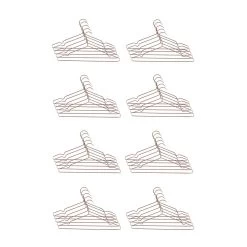 QUVIO Kledinghanger Set Van 40 - Metaal - Koperkleur