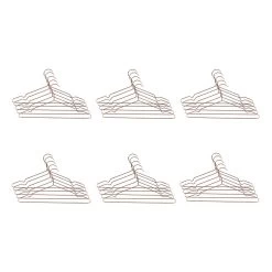 QUVIO Kledinghanger Set Van 30 - Metaal - Koperkleur