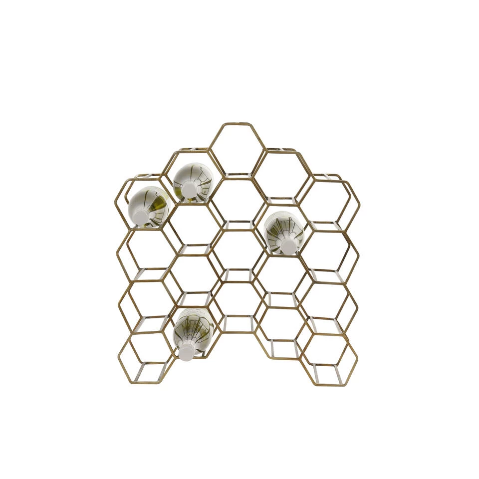 Wijnrek Salbris - Antiek Brons - 48 X 18 X 52 Cm - Afbeelding 3