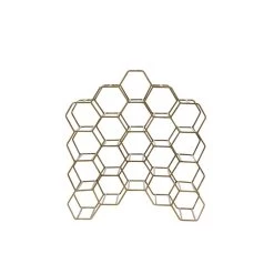 Wijnrek Salbris - Antiek Brons - 48 X 18 X 52 Cm