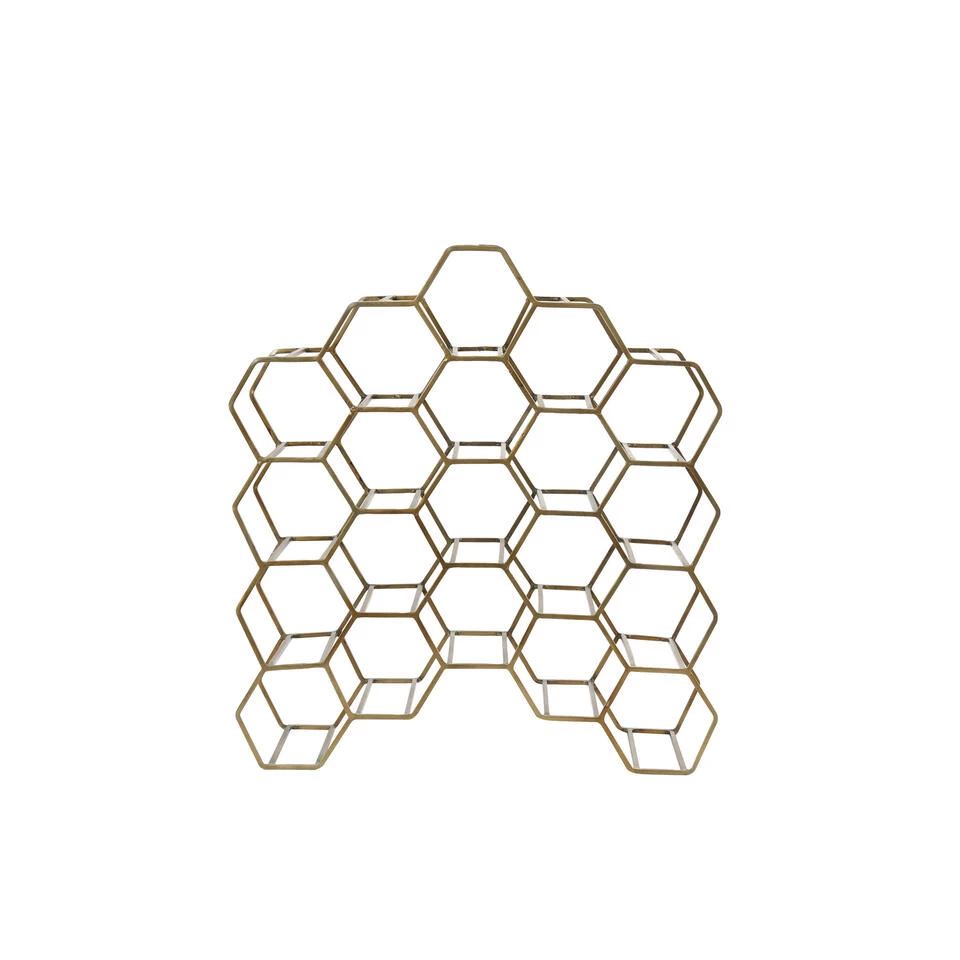 Wijnrek Salbris - Antiek Brons - 48 X 18 X 52 Cm