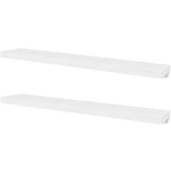 VidaXL Wandplanken 4 St 120 Cm Wit