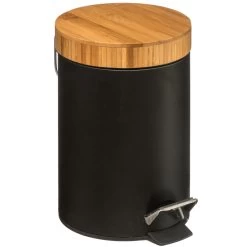 Five Simply Smart - Pedaalemmer Metaal - Zwart - 3 Liter