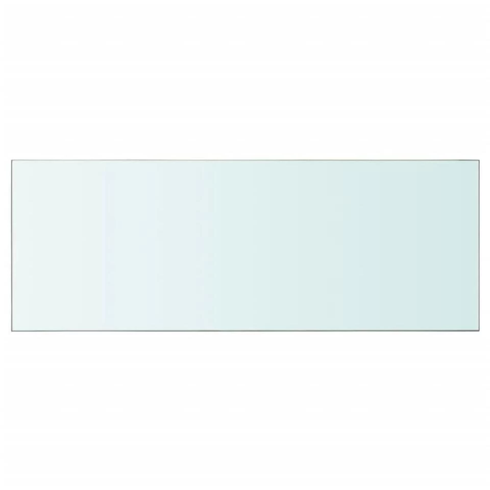 VidaXL Wandschap Transparant 80x30 Cm Glas - Afbeelding 2