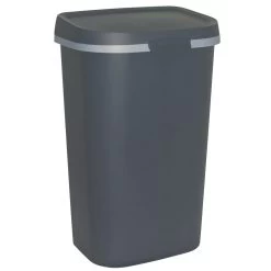 Curver Mistral Flat Prullenbak - 50L - Antraciet