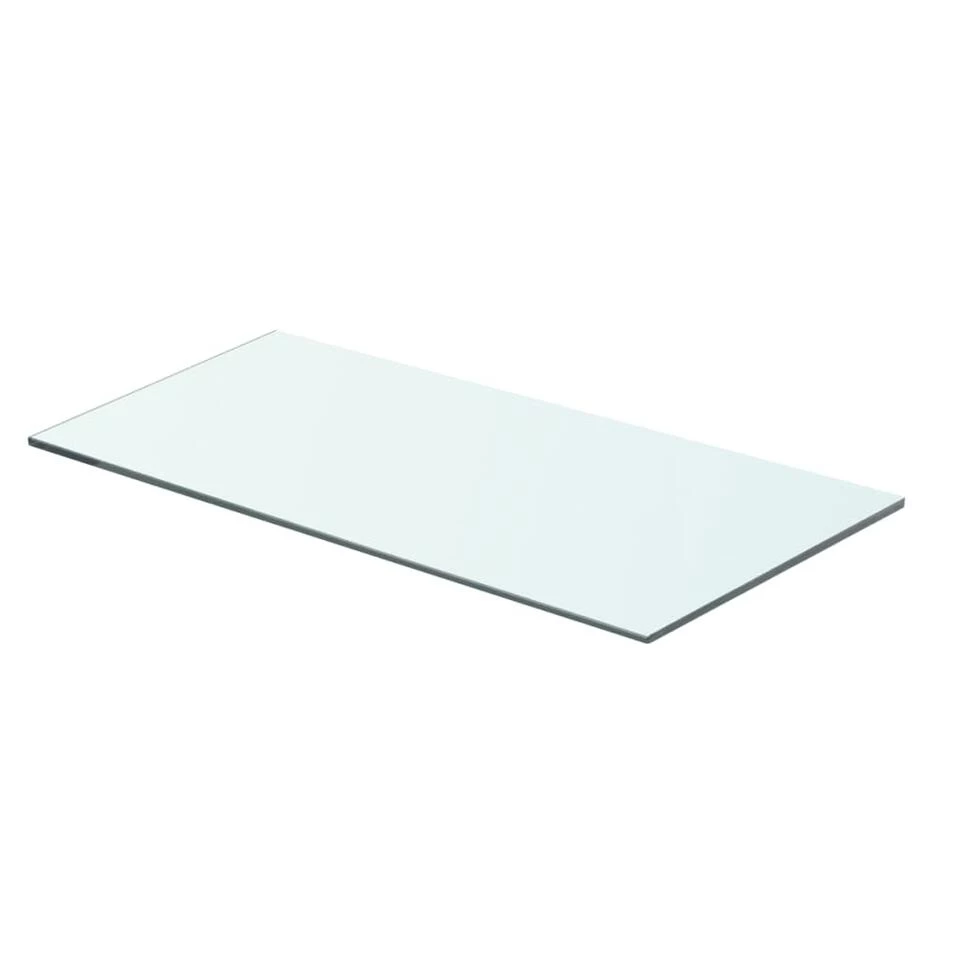 VidaXL Wandschap Transparant 60x25 Cm Glas