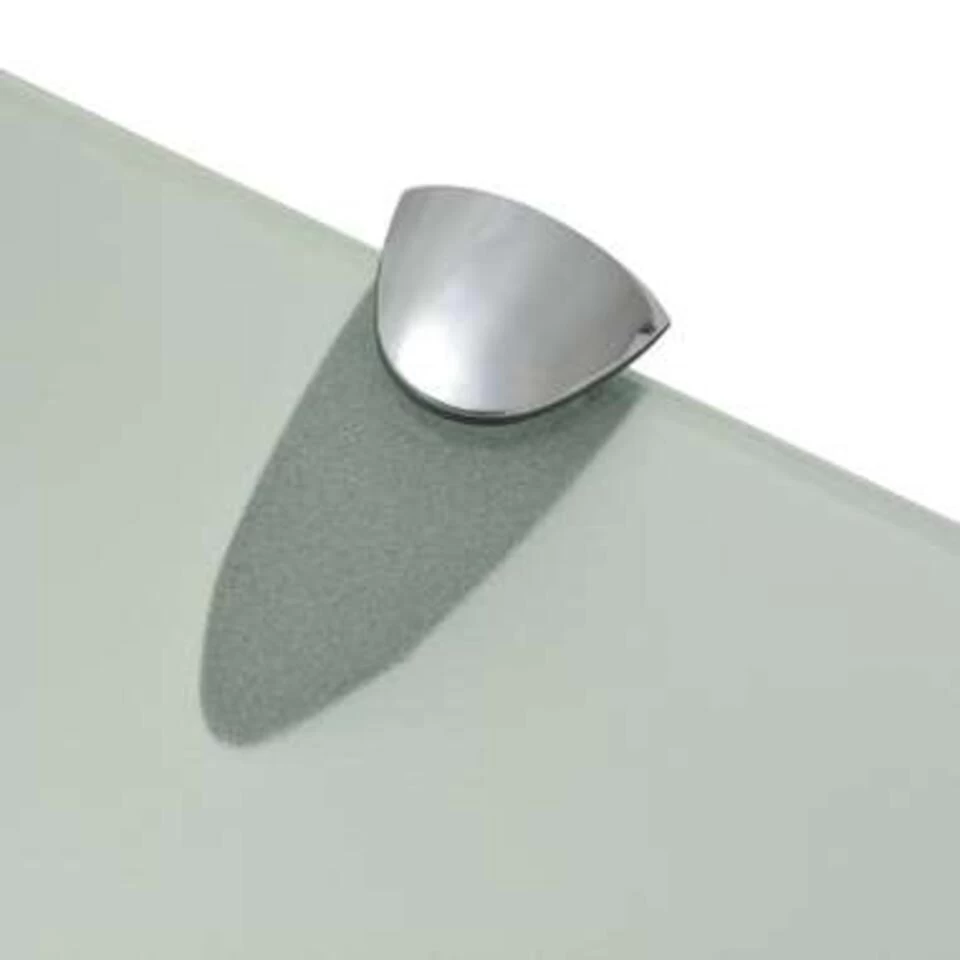 VidaXL Zwevend Schap 40x20 Cm 8 Mm Glas - Afbeelding 4