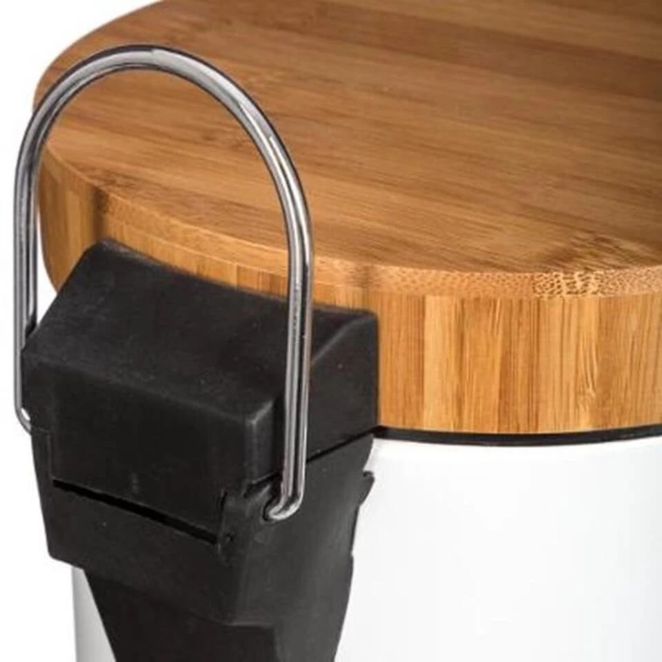 Five Simply Smart - Pedaalemmer - Metaal - Wit - Afbeelding 2