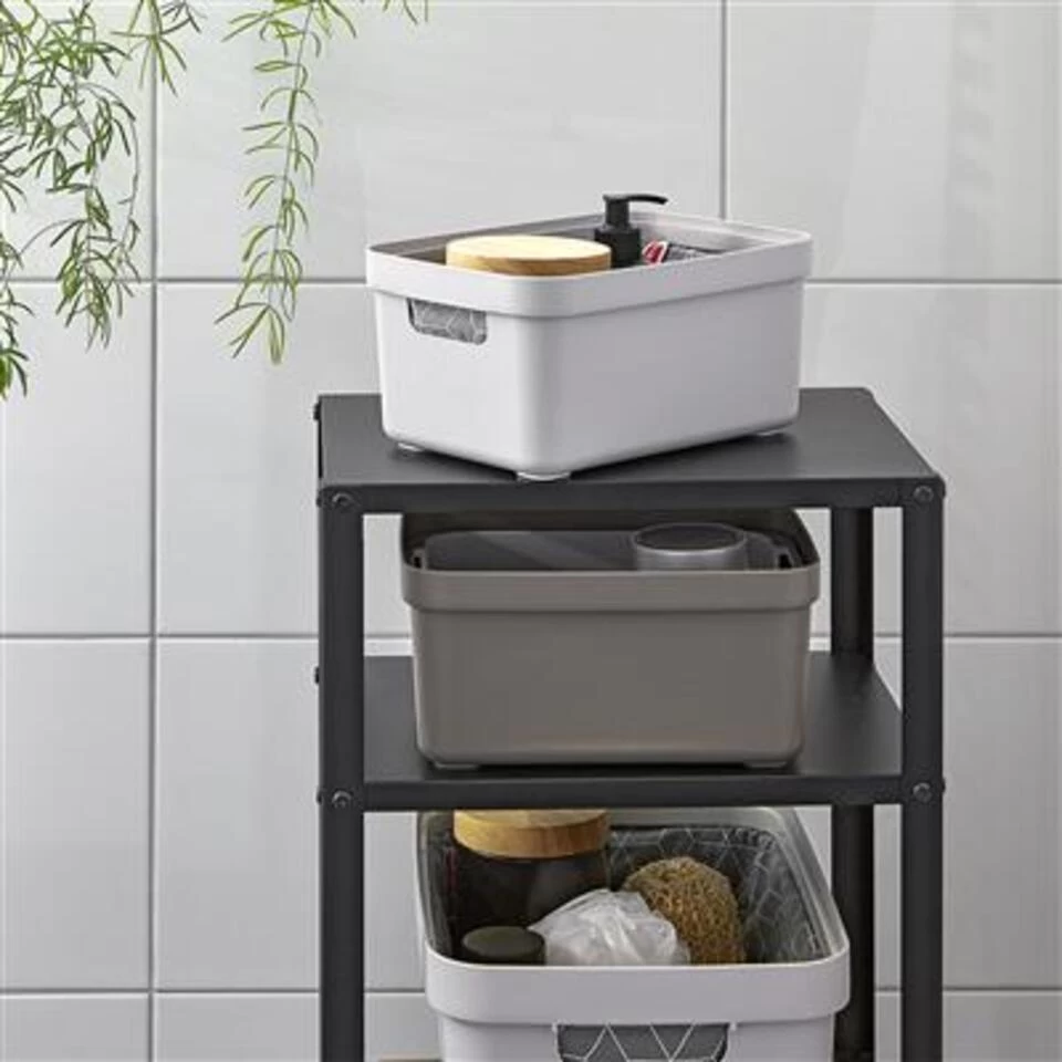 Sunware Opbergbox - Taupe - Kunststof - 5 L - 25 X 18 Cm - Afbeelding 4