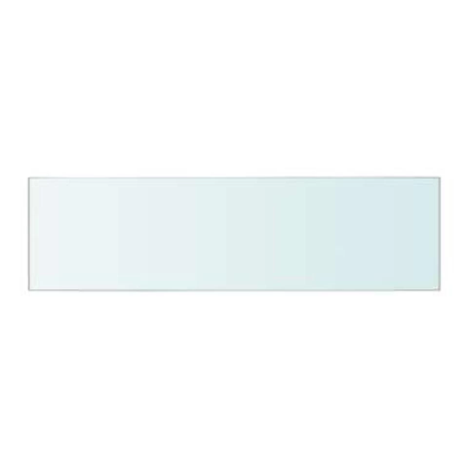VidaXL Schappen 2 St 50x12 Cm Glas Transparant - Afbeelding 3