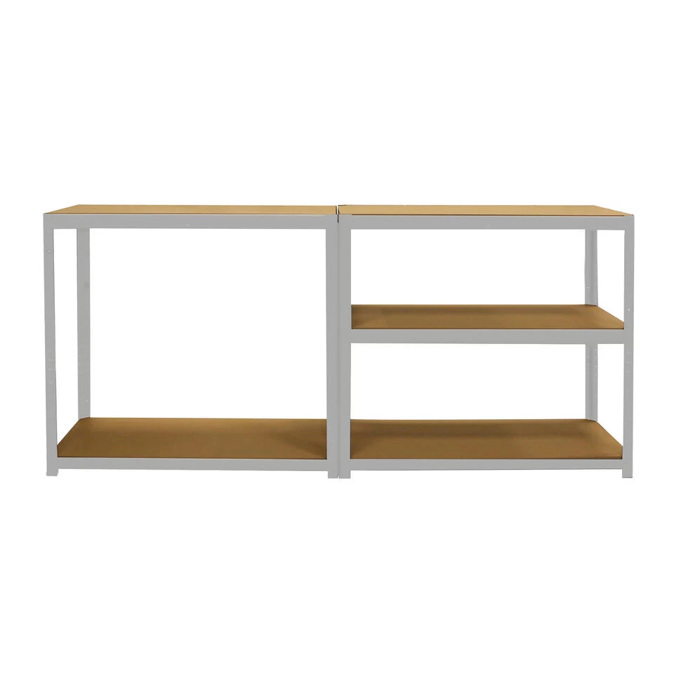 ERRO Stellingkast Met 5 Planken - Zilver - 90cm - Afbeelding 3