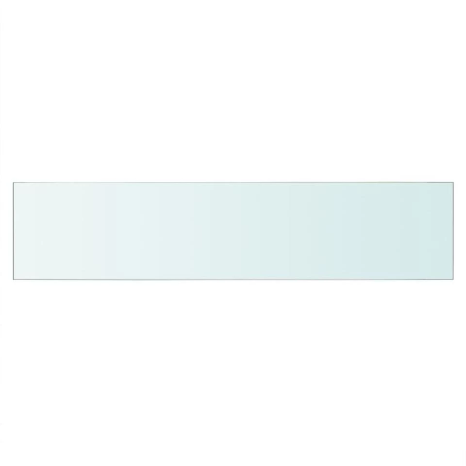 VidaXL Wandschap Transparant 60x12 Cm Glas - Afbeelding 2