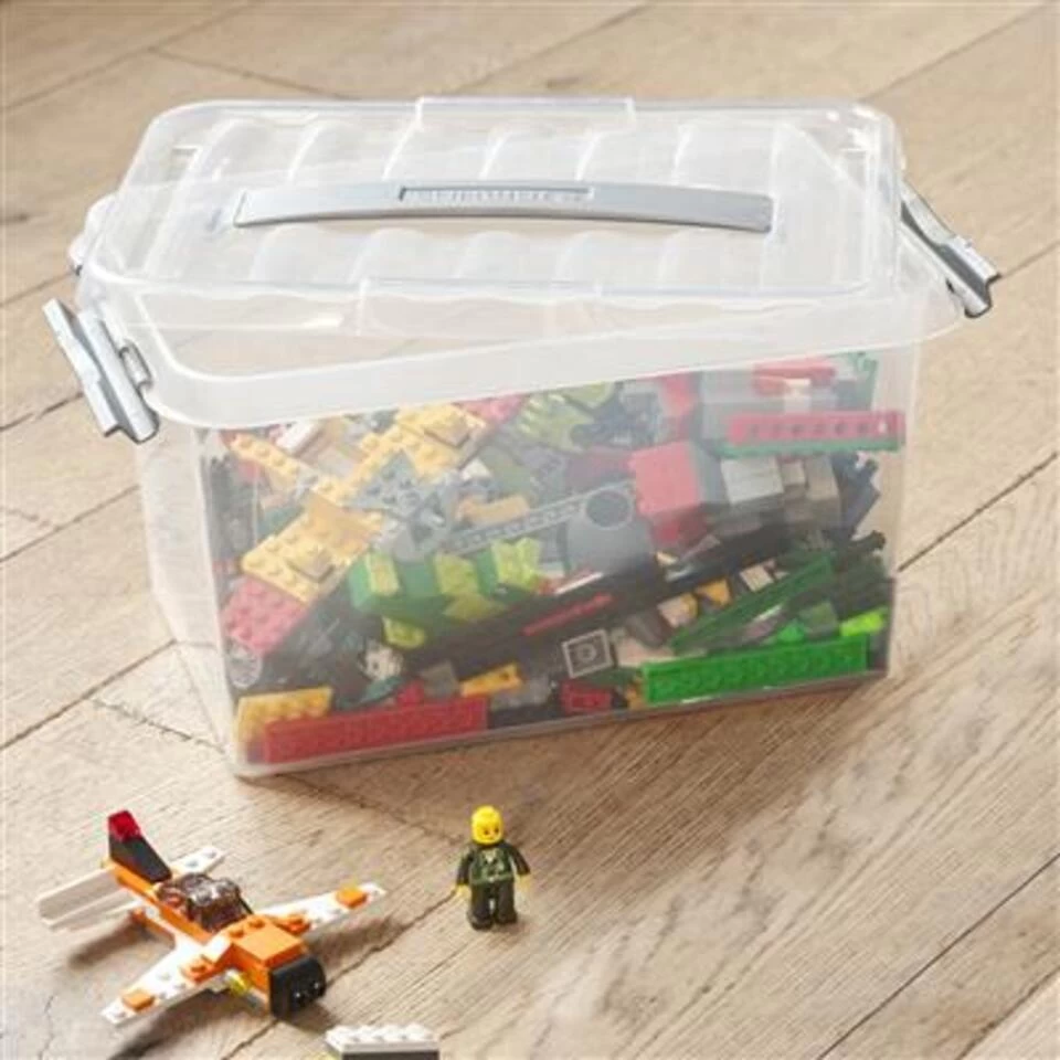 Stapelbare Q-line Opbergbox 6 Liter - Afbeelding 4