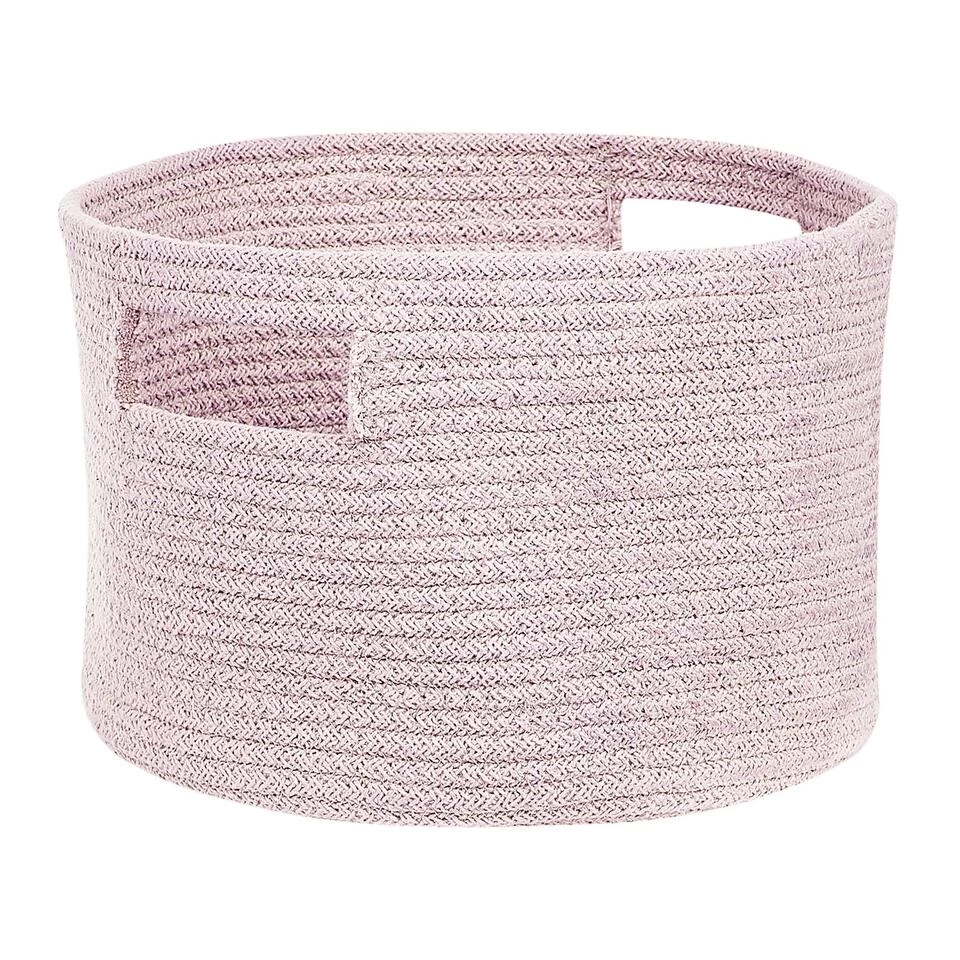 Beliani Mand CHINIOT - Roze Katoen - Afbeelding 4