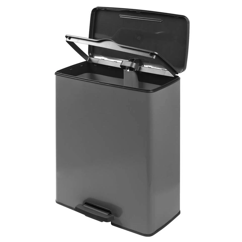 Pedaalemmer Deco Bin - Grijs - 65 Liter - Afbeelding 4