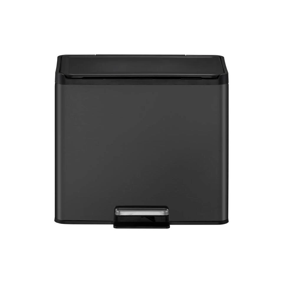 Pedaalemmer Eke Ecocasa - Recycling - Matzwart - 15+15L