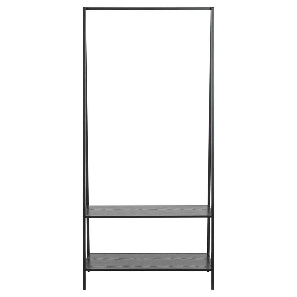 Sohome Kledingrek Joannie - Essen En Metaal - 165 X 77cm - Zwart - Afbeelding 2