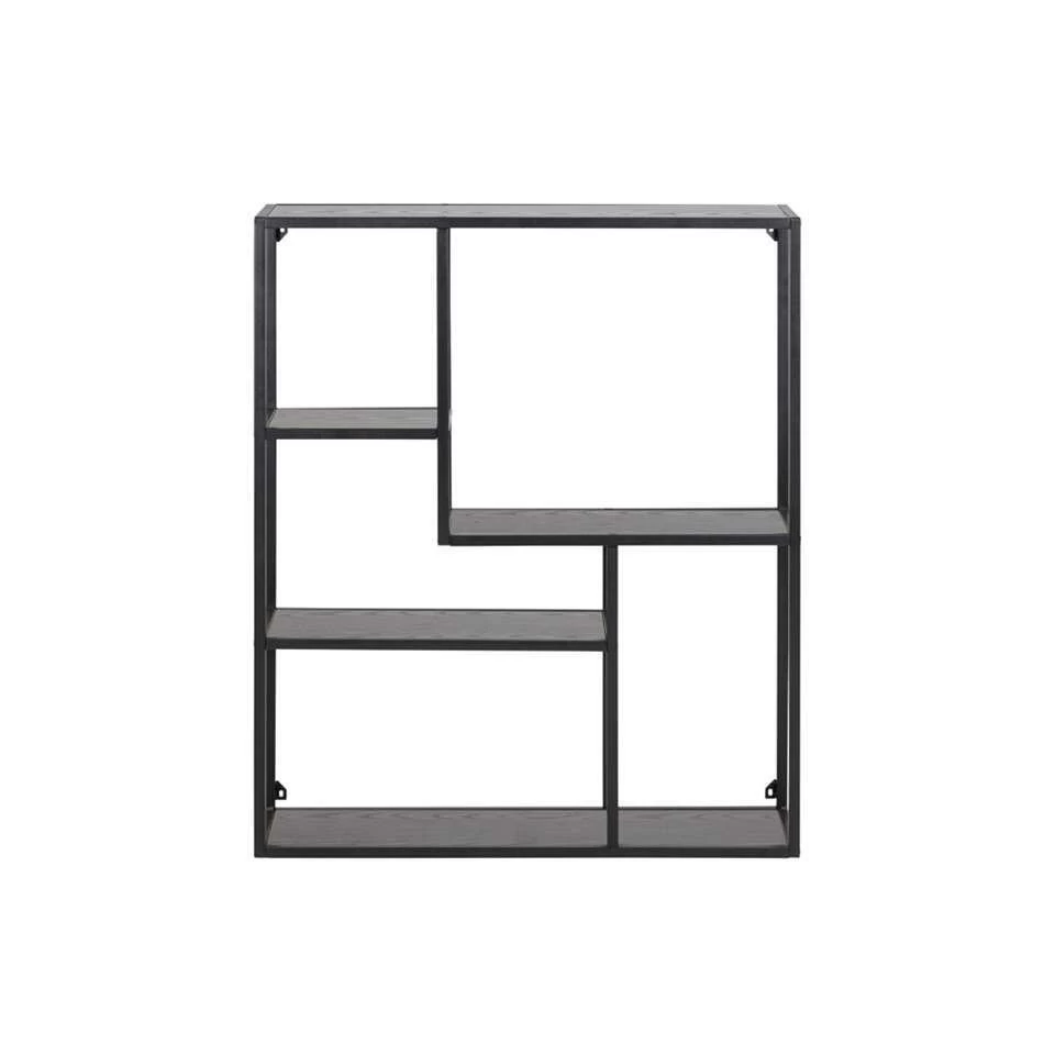 Wandrek Jaxx - Zwart - 91x75x20 Cm