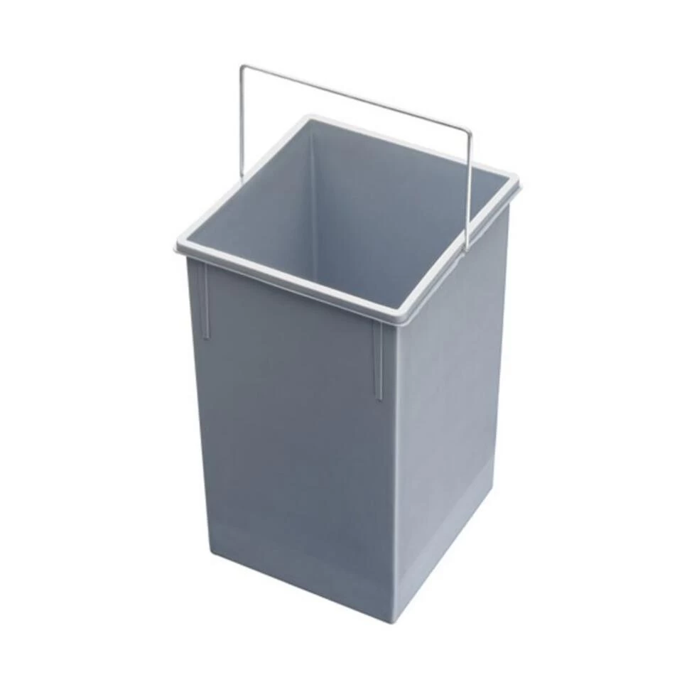 Hailo Multi-Box Duo L Inbouwprullenbak - 2x14L - Wit - Afbeelding 3