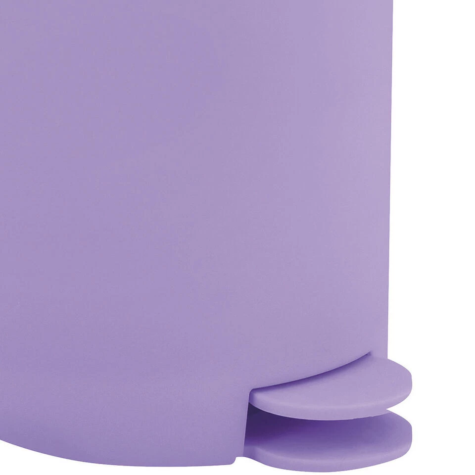 MSV Kleine Badkamer/toilet Pedaalemmer - Lila Paars - 3L - 15x27 Cm - Afbeelding 2