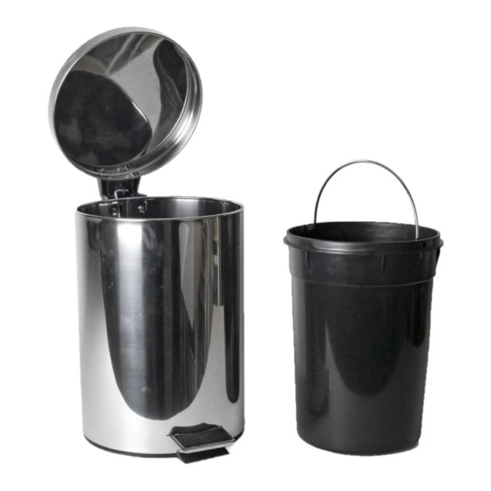 Gerim Pedaalemmer - RVS - 9 L - 35 Cm - Afbeelding 2