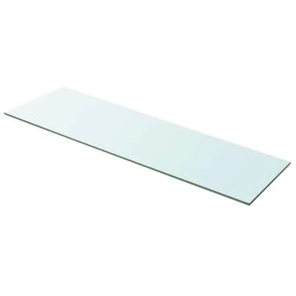 VidaXL Schappen 2 St 100x30 Cm Glas Transparant - Afbeelding 2