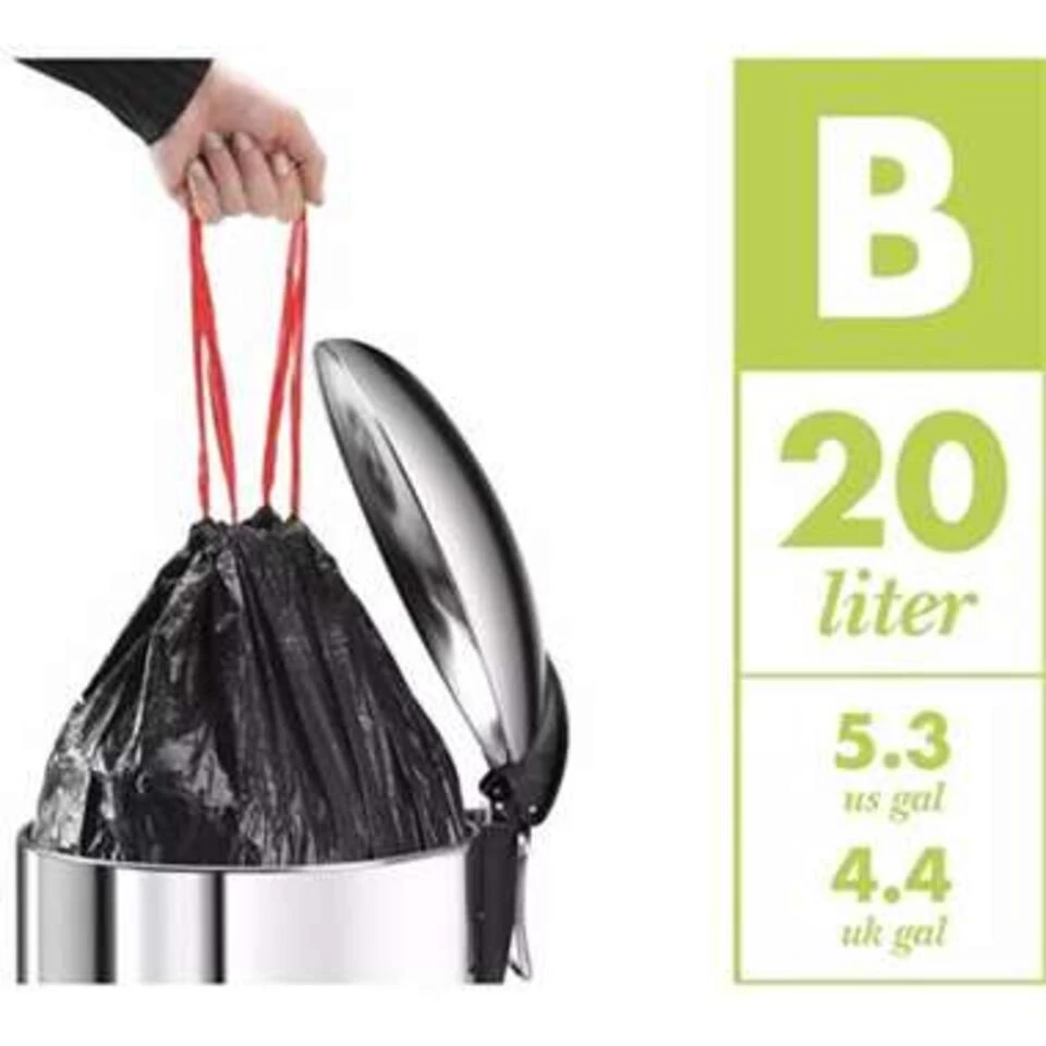 Prullenbak Oko Duo Plus RVS 2x9L M - Hailo - Afbeelding 2