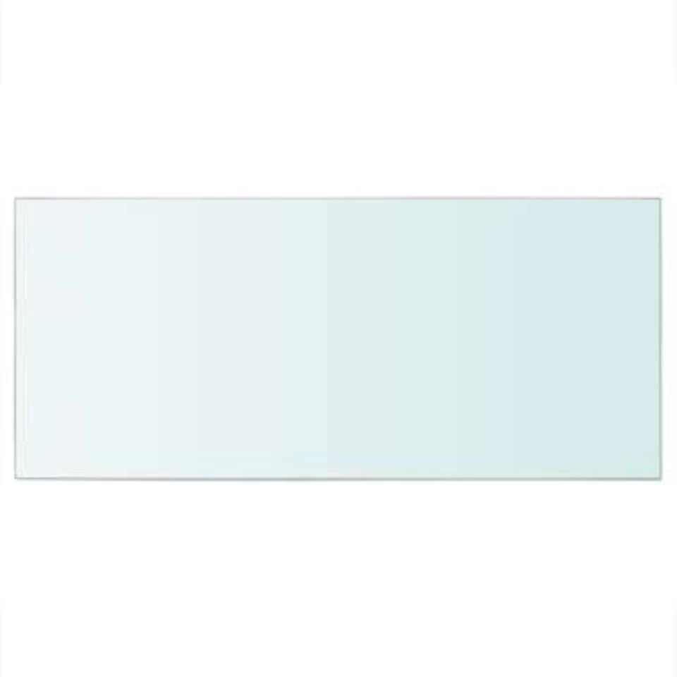VidaXL Schappen 2 St 50x25 Cm Glas Transparant - Afbeelding 3