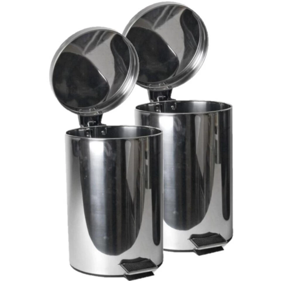 Gerim Pedaalemmer - RVS - 9 L - 35 Cm - Afbeelding 3